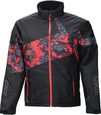 Arctiva Pivot 7 Mens Snow Jacket Black/Red