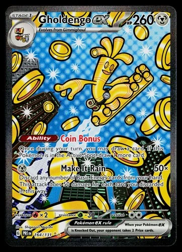 SV: Prismatic Evolutions #164/131 Gholdengo ex