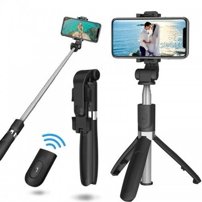 L01 Selfie Stick Wireless bluetooth Extendable Handheld Monopod Foldable