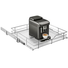 Soft Close Slide Out Cabinet Shelf, 23" W x 22" D Pull Out Drawers for Kitche...