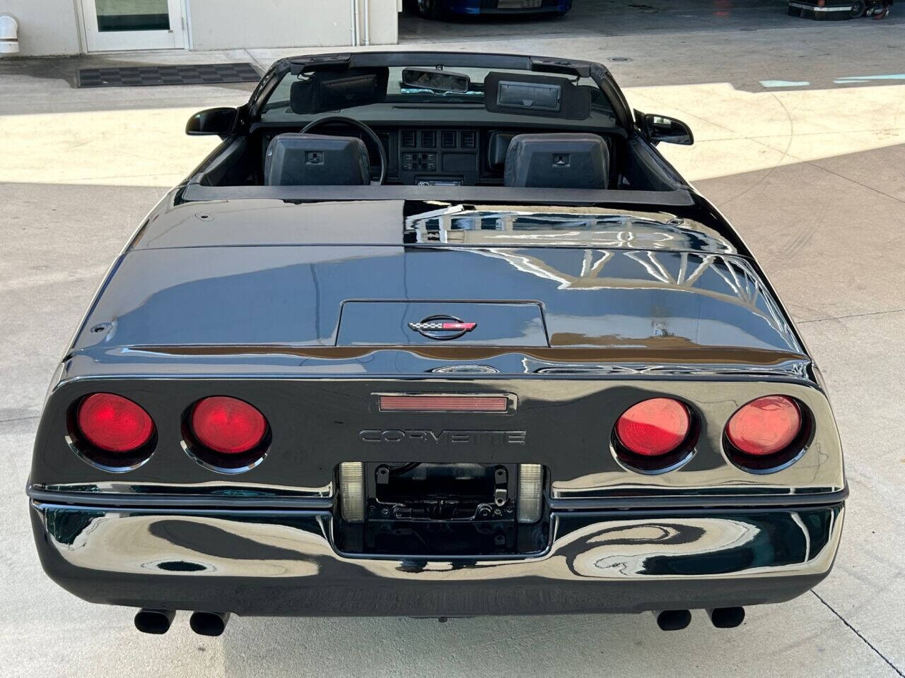 1989 Black Chevrolet Corvette   | C4 Corvette Photo 7