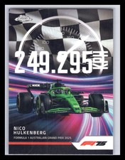 2025 Topps Chrome Formula 1 #TS-10 Nico Hulkenberg Top Speed