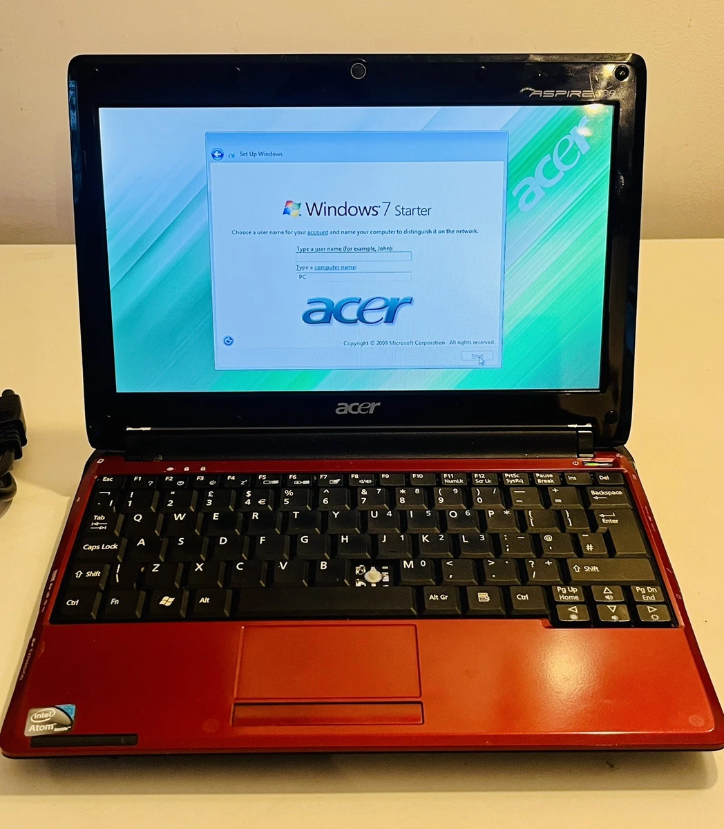 PC Portable Acer Aspire One ZA3 - Processeur Intel Atom Z520 - Écran 11,6" - Pour Pièces/réparation