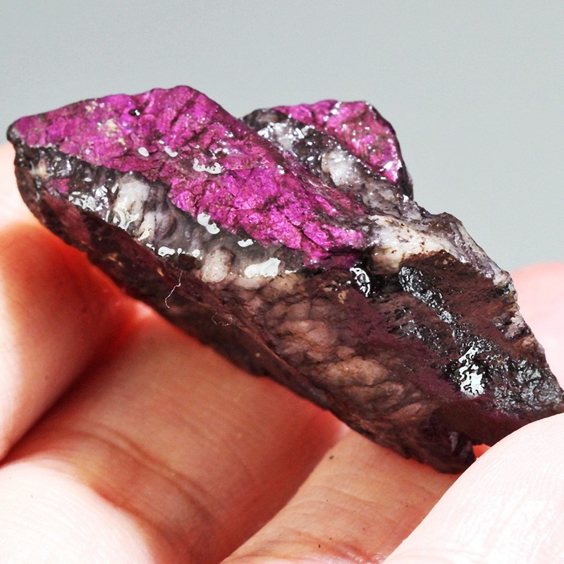 87Ct Sparkling Purple Purpurite Shining Natural Rough Specimen UYZT46