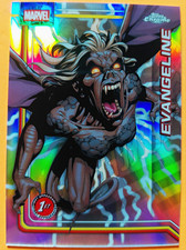 Topps 2026 Topps Chrome Marvel 1st Appearance Evangeline #117 Storm Refractor