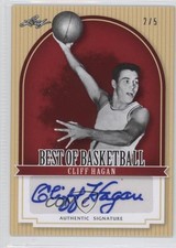 2012 Leaf Best of Basketball Red 2/5 Cliff Hagan #CH1 Auto HOF 0o9