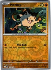 Mankey Common SV10: Destined Rivals 090/182 NM