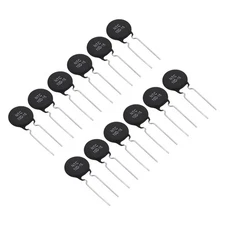 NTC Thermistors Resistors, 12Pcs 10 Ohm NTC10D-15 Inrush Current Limiter