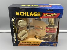 Schlage Ultima Maximum Security Deadbolt Keyed Entry Grade 2 For RH Door A