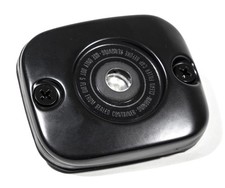Bremsflüssigkeitsbehälter Bremszylinder Deckel Schwarz f Harley Davidson 96-05