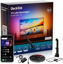 TV LED Backlight 15.5ft - TV Lights That Change with Screen for 55-100'' RGB ...