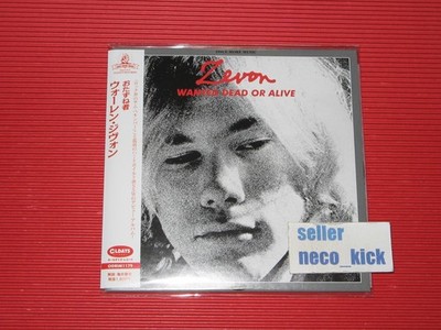 11B WARREN ZEVON Wanted Dead or Alive with Bonus Tracks JAPAN MINI LP CD
