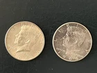 1964 50C Kennedy Half Dollar (2 coins)
