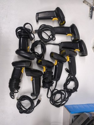 Prostar USB Laser Barcode Scanner kabelgebunden Hand Barcodescanner Lesegerät schwarz