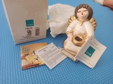 Thun Lilli Angelo Angioletto Piccolo Portacandela Candela Champagne Bianco