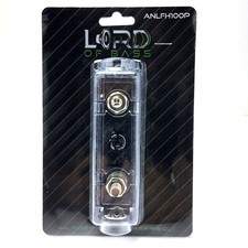 Car Stereo Audio Inline ANL Fuse Holder 0 2 4 Gauge In/Out