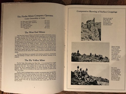 Libro de información de Pioche Mines Co The Heritage of the Desert con derechos de autor 1924 - Imagen 4 de 11