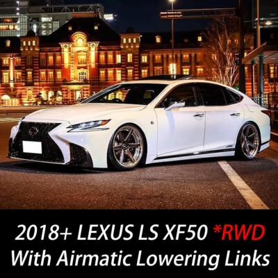 For Lexus LS350 LS500 XF50 RWD Air Ride Suspension Lowering Links