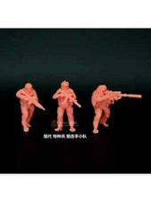 3D Printed 1/72 Modern Special Forces Sniper Squad 3-Person Group Model NEW