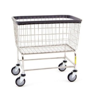 laundry cart on wheels bed bath and beyond