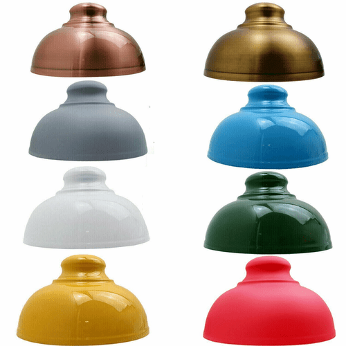 Vintage Metal Easy Fit Lampshade For Ceiling Light Pendant Light Shade - Picture 2 of 67