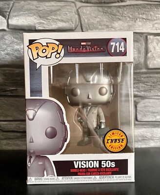 Wandavision 50's Vision S&W Funko Pop! 714 Vinyl Chase