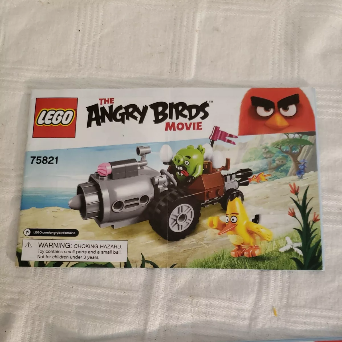 of 2 Lego ANGRY BIRDS *** Manuals *** 75821 &amp; 75822 eBay