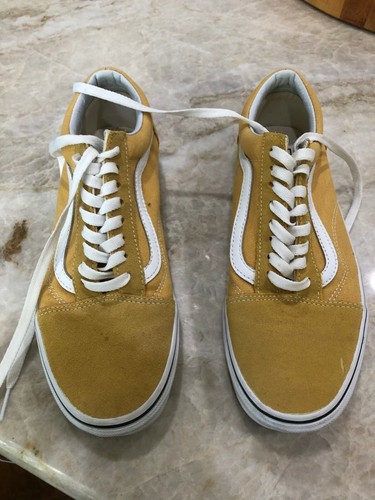 mustard sneakers size