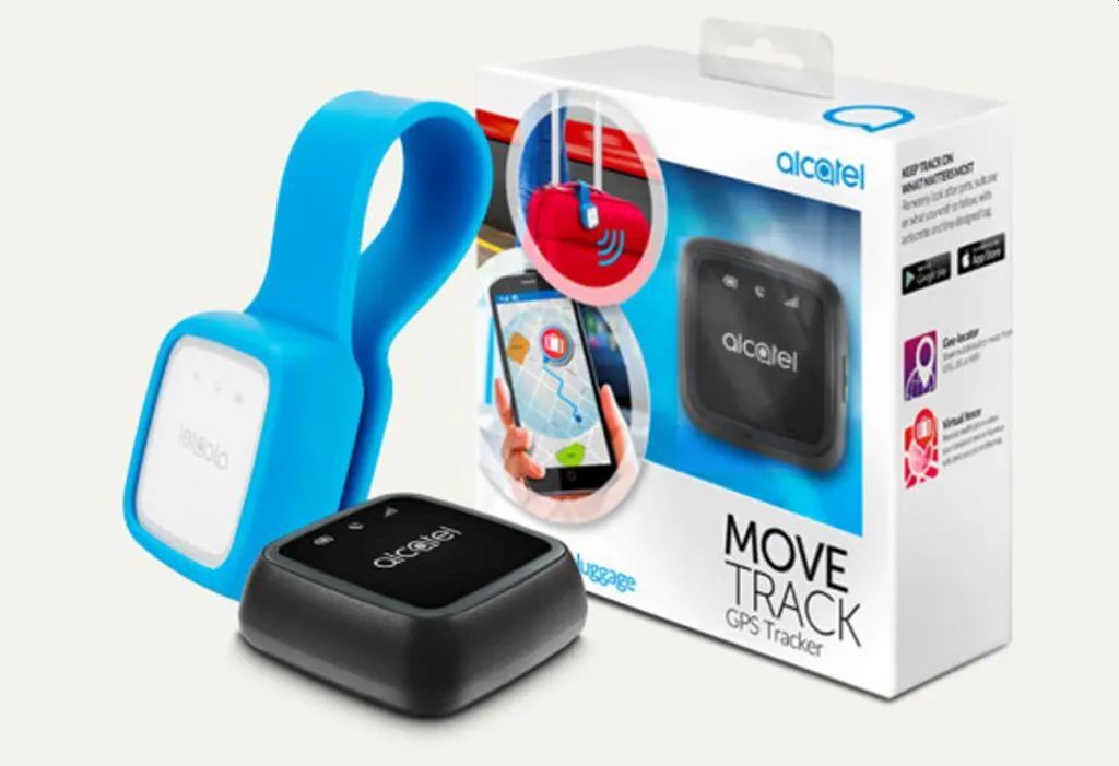 Alcatel Move Track GPS Tracker Tier Verfolgung Navigationsgerät Schwarz