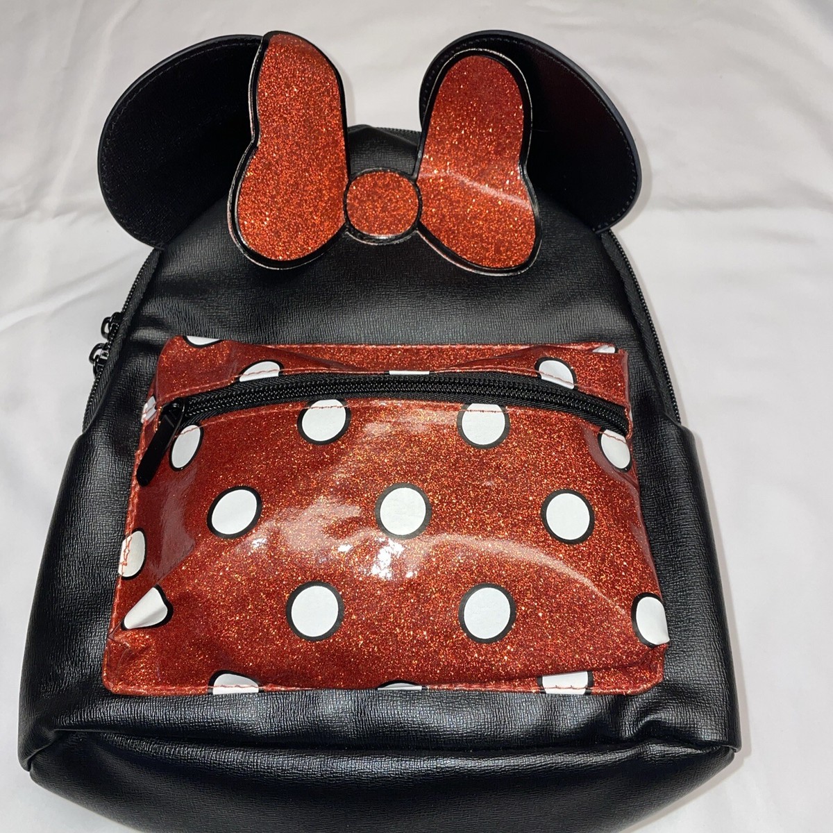 Disney Minnie Mouse Backpack Brand New With Tags Red Polka  display picture 2