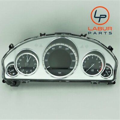 W212 10-11 Mercedes E350 E550 Speedometer Instrument Cluster Gauge 29K Mi C1398