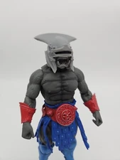 Custom 3d Printed Orc Barbarian Headsculpt For Mythic Legions 1/12 Scale Figure