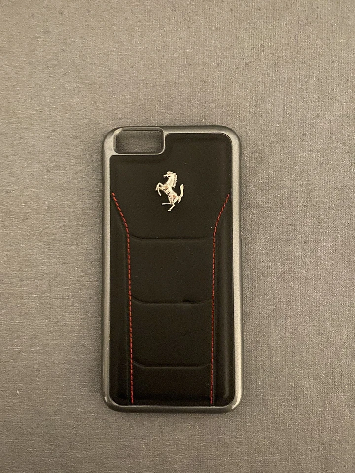 Capa dura de couro Ferrari 458 iPhone 6 Plus/6S Plus [ponto preto/vermelho] CG Mobile - Imagem 4 de 4
