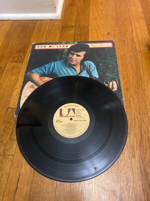Don McLean Playin' Favorites Record Album Vinyl
