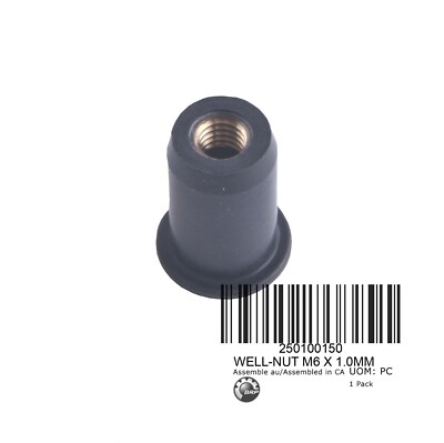 Seadoo OEM Well-Nut M6 X 1.0MM 250100150
