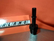 FRAGOLA 491996-BL BLACK ALUMINUM -8AN X 3/8 Male EFI Adapter