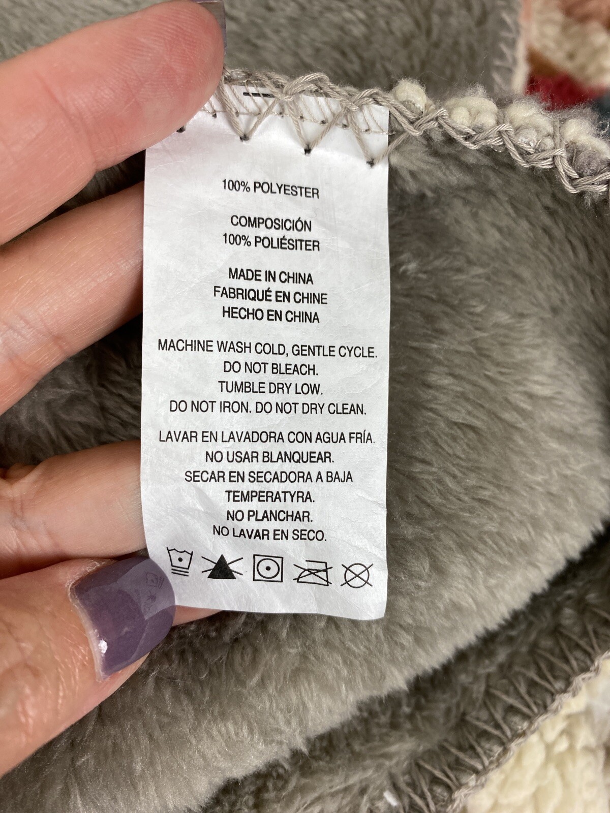 Pendleton Home Collection Sherpa Aztec Southwest Throw Blanket 50 x 70