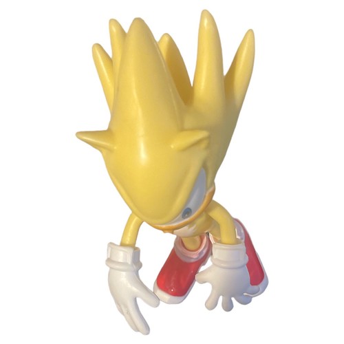 SEGA Sonic the Hedgehog Super Sonic Yellow 5 Inch Action Figure - Picture 5 of 5
