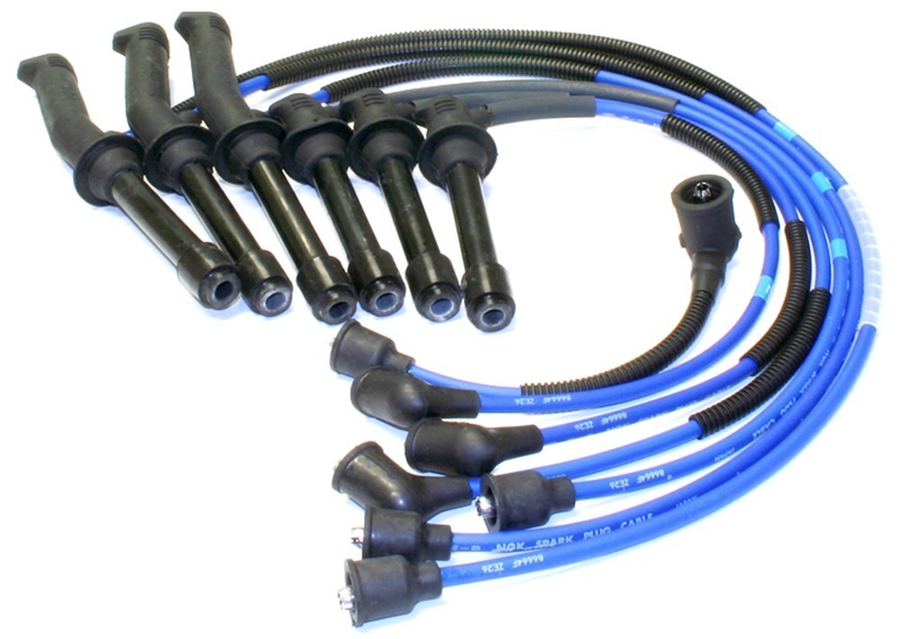 NGK Spark Plug Wire Set for 92-95 Mazda 929 ZE26 9291 Made in