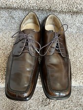 Kenneth Cole Men's Brown Leather Oxfords. Size 13