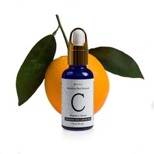 Cosmetics Natural and Gentle Facial Vitamin C Serum with Organic Shea Butter 1oz