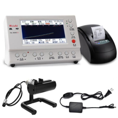 Weishi NO.6000 Timegrapher Mechanical Watch Timing Tester Calibration + Printer