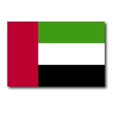United Arab Emirates UAE Flag Magnet 4x6 inch International Flag Decal for Car