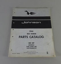 Catalogo Parti OMC Johnson Fuoribordo 80 CV Modelli Anno 1966