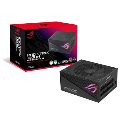 ASUS ROG Strix 1000W Gold Aura Edition (Fully Modular Power Supply, 80+ Gold ...
