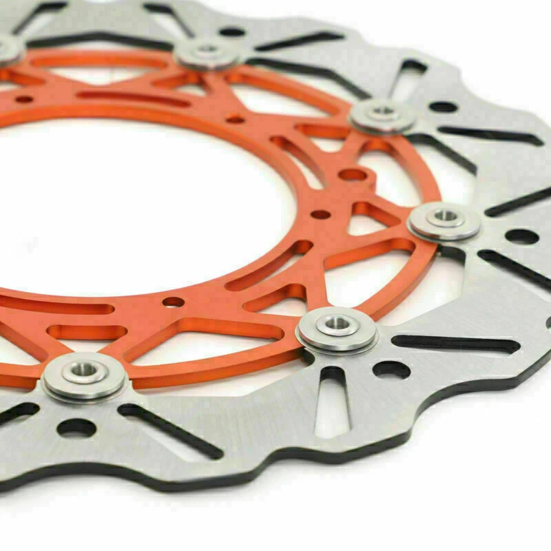 Rotor de disco de freno delantero de gran tamaño 320 mm para EXC SXS SX EXC-F XCW XC-F SXF 125-690 Foto 4 de 4