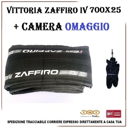 Copertoncino Bici Corsa 700x25 Vittoria Zaffiro IV Pneumatico Gomma Strada  | eBay