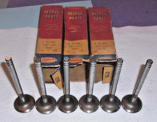 1954-55 Dodge Truck Nosnew Set Of 6-exhaust Valves 1557340