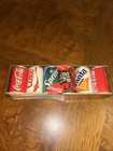 1997 Coca-Cola Miniatures Mini Cans Cherry Coke Sprite Fanta Diet Coke Italy NOS — photo 2