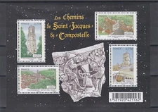 France 2012 The Ways Of Saint James Of Compostela BF New ** YT F4641
